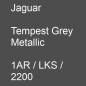 Preview: Jaguar, Tempest Grey Metallic, 1AR / LKS / 2200.